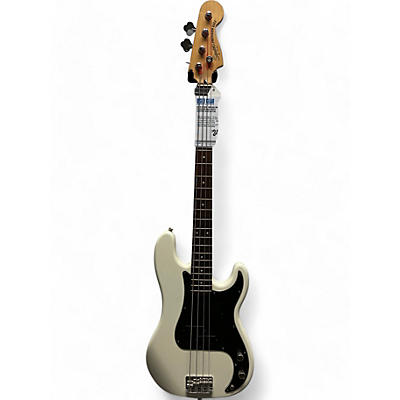 Squier Used Squier Vintage Modified Precision Bass White Electric Bass Guitar