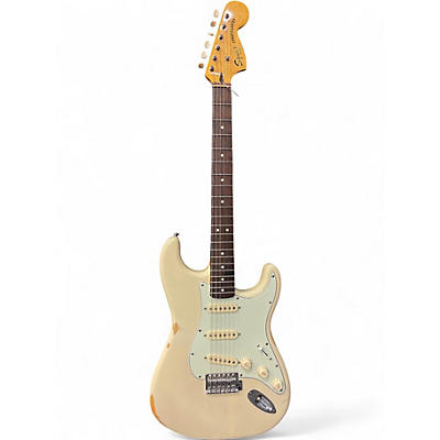 Used Squier Vintage Modified Stratocaster Vintage Blonde Solid Body Electric Guitar