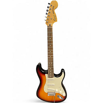 Used Squier Vintage Modified Stratocaster sunburst Solid Body Electric Guitar