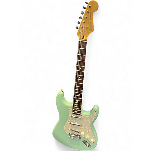 Used Squier Vintage Modified Surf Stratocaster Surf Green Solid Body Electric Guitar Surf Green