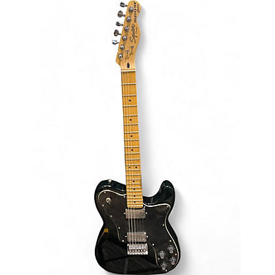 Squier Used Squier Vintage Modified Telecaster Custom Black Solid Body Electric Guitar