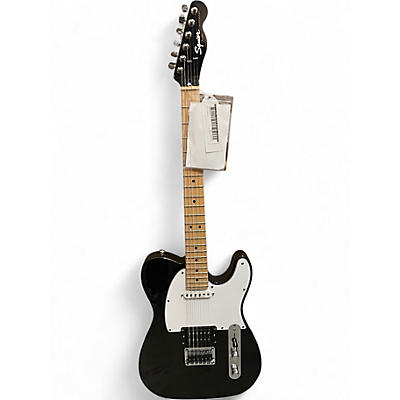 Used Squier Vintage Modified Telecaster Custom Black Solid Body Electric Guitar