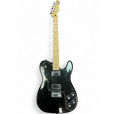 Used Squier Vintage Modified Telecaster Custom Black Solid Body Electric Guitar