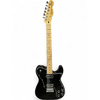 Used Squier Vintage Modified Telecaster Deluxe Black Solid Body Electric Guitar