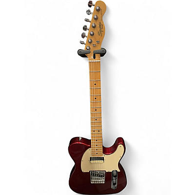 Used Squier Vintage Modified Telecaster Deluxe Candy Apple Red Solid Body Electric Guitar