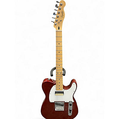 Used Squier Vintage Modified Telecaster SH Metallic Red Solid Body Electric Guitar