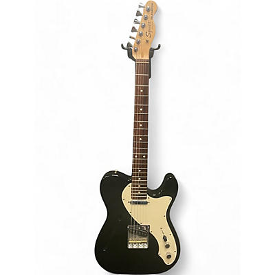 Squier Used Squier Vintage Modified Telecaster Thinline Black Solid Body Electric Guitar