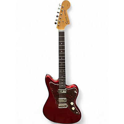 Used Squier Vista Series Jagmaster Candy Apple Red Solid Body Electric Guitar