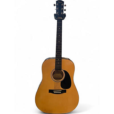 Used Squier acoustic guitar Natural Acoustic Guitar