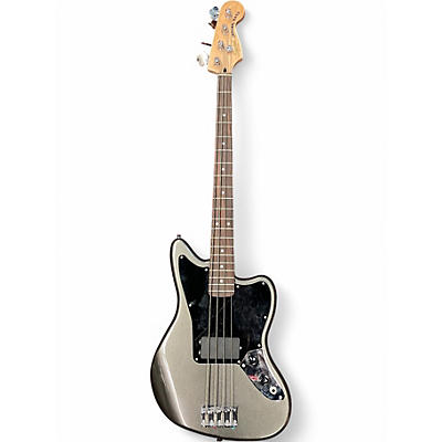 Used Squier affinity jaguar bass gun metal grey Electric Bass Guitar