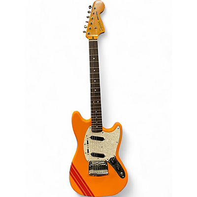 Squier Used Squier classic vibe 60s competition mustang Capri Orange Solid Body Electric Guitar