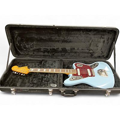 Used Squier classic vibe 70's jaguar Daphne Blue Solid Body Electric Guitar