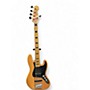 Used Squier classic vibe 70s jazz bass v Natural Electric Bass Guitar Natural