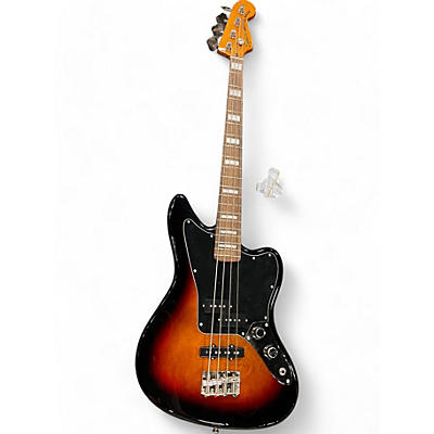 Squier Used Squier classic vibe jaguar 2 Color Sunburst Electric Bass Guitar