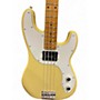 Used Squier classic vibe telecaster Bass Vintage White Electric Bass Guitar Vintage White