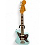 Used Squier classic vibes jaguar Daphne Blue Solid Body Electric Guitar Daphne Blue