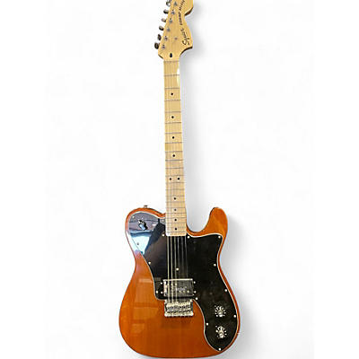 Used Squier esquire deluxe Mocha Solid Body Electric Guitar