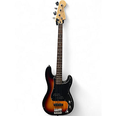 Used Squier fsr affinity pj 3 Color Sunburst Electric Bass Guitar