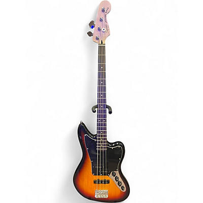 Used Squier jaguar bass sunburst Electric Bass Guitar