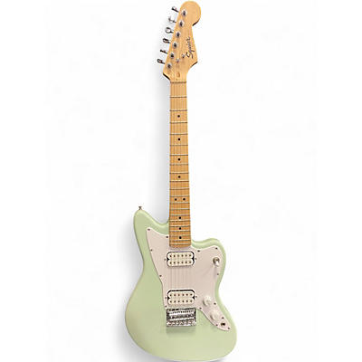Used Squier mini mustang Seafoam Green Solid Body Electric Guitar