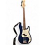 Used Squier p bass navy blue Electric Bass Guitar navy blue