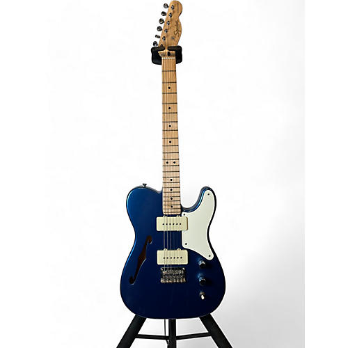 Squier Used Squier paranormal cabronita tele Midnight Blue Hollow Body Electric Guitar Midnight Blue