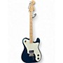 Used Squier paranormal esquire deluxe sparkle blue Solid Body Electric Guitar sparkle blue