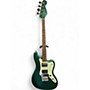 Used Squier paranormal rascal Sherwood Green Metallic Electric Bass Guitar Sherwood Green Metallic
