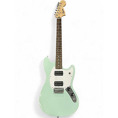 Used Squier sonic mustang Seafoam Green Solid Body Electric Guitar