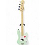 Used Squier sonic precision bass Surf Green Electric Bass Guitar Surf Green
