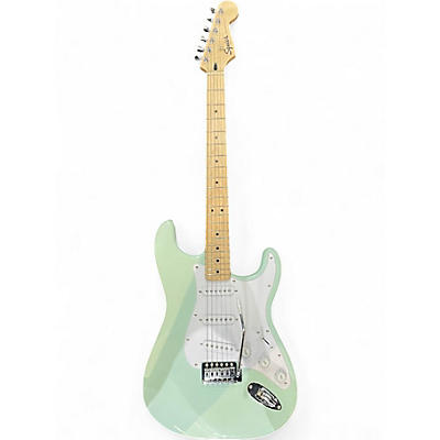Used Squier sonic stratocaster Seafoam Green Solid Body Electric Guitar