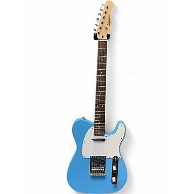 Used Squier sonic telecaster Sonic Blue Solid Body Electric Guitar