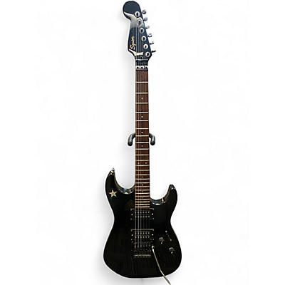 Used Squier stagemaster Black Solid Body Electric Guitar
