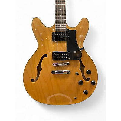 Used Squier starfire Butterscotch Blonde Hollow Body Electric Guitar