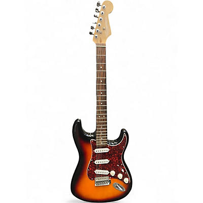 Used Squier stratocaster 2 Color Sunburst Solid Body Electric Guitar