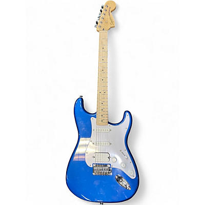 Used Squier stratocaster blue and white Solid Body Electric Guitar