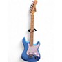 Used Squier stratocaster ht Blue Solid Body Electric Guitar Blue