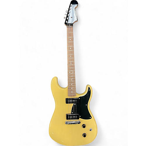 Squier Used Squier stratosonic Butterscotch Solid Body Electric Guitar Butterscotch