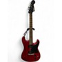 Used Squier stratosonic Red Solid Body Electric Guitar Red