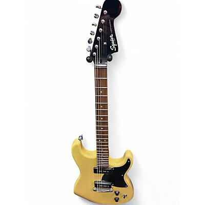 Used Squier stratosonic TV Yellow Solid Body Electric Guitar