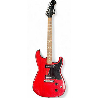 Squier Used Squier stratosonic crimson red Solid Body Electric Guitar