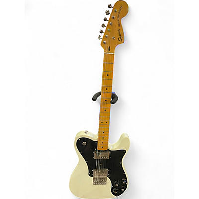 Used Squier telecaster classic 70s deluxe Alpine White Solid Body Electric Guitar