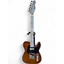 Used Squier telecaster fmt mocha Natural Solid Body Electric Guitar Natural