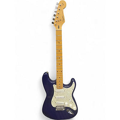Used Squier vintage series strat Blue Solid Body Electric Guitar