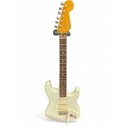 Squier Used Squier wayne's world stratocaster Olympic White Solid Body Electric Guitar