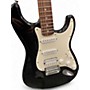 Used Squire Affinity Stratocaster SSH Black and White Solid Body Electric Guitar Black and White