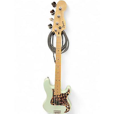 Used Squire PRECISION BASS SURF GREEN Electric Bass Guitar