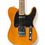 Used Squire TELECASTER AFFINITY SERIES ORANGE Solid Body Electric Guitar ORANGE