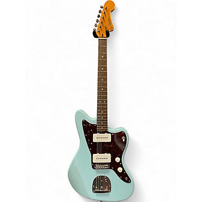 Used Squire jazzmaster Daphne Blue Solid Body Electric Guitar