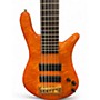 Used Ssd Spector NS6 Trans Orange Electric Bass Guitar Trans Orange